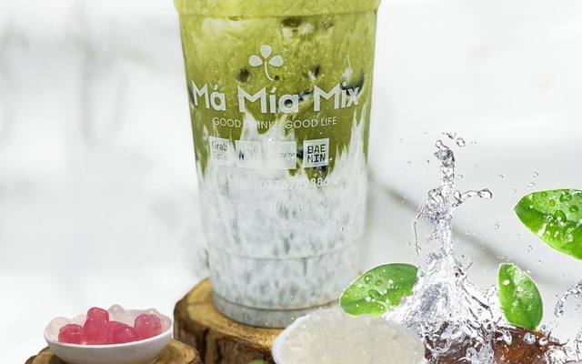 Má Mía Mix - Nước mía, Rau Má, Nước Dừa - Thích Quảng Đức