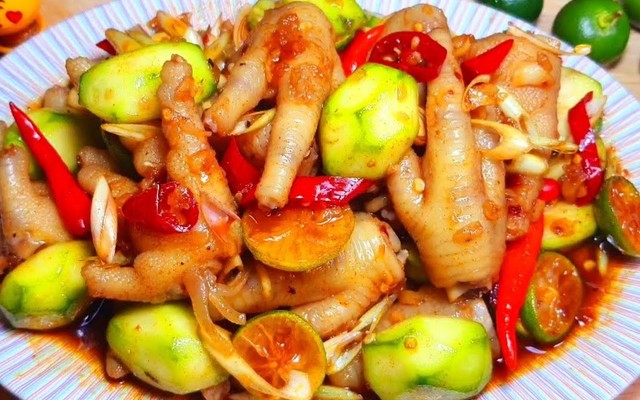 Chân Gà Trộn Cóc Xoài - Nguyên Hồng