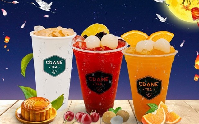 Crane Tea - Lý Phục Man - Trà Sữa Pha Máy & Trà Trái Cây Tươi