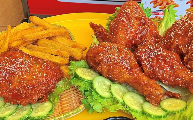 Gà Rán FKT & Trà Mãng Cầu - Lĩnh Nam