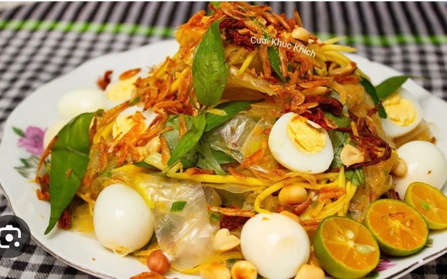 Bánh Tráng Trộn & Trà Trái Cây - Cô Ba