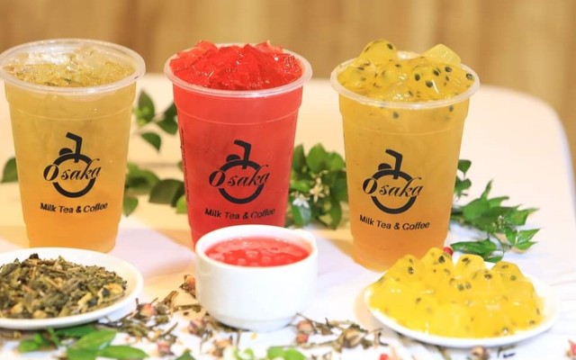 Osaka Milk Tea & Coffee - Trà Mãng Cầu & Cà Phê Muối - Khu Phố 2