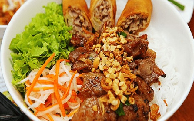 Bò Nướng Nhà Bo - Bún Thịt Nướng, Cuốn, Nem Chả