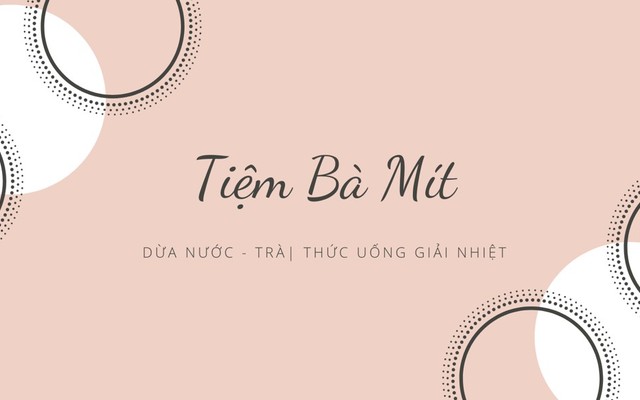 Tiệm Bà Mít - Trà & Dừa Nước - Bạch Đằng