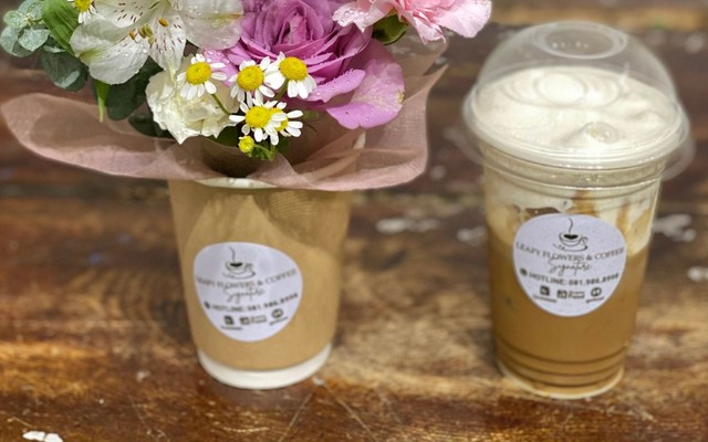 Leafy Flowers Coffee Signature - Tiệm Hoa Tươi & Cà Phê Muối - 30 Khu Liền Kề