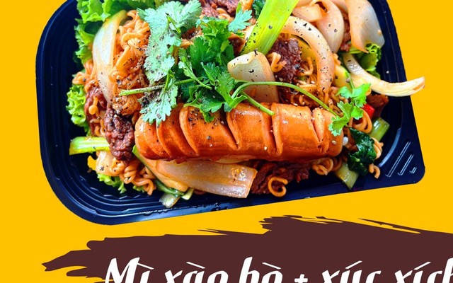 Mì Trộn, Nui & Mì Xào Bò - Bánh Mì Chảo Bếp Bi Béo