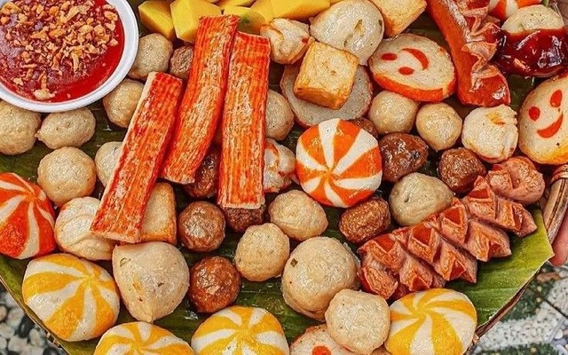 Ăn Vặt Cá Viên Chiên 3 Vị - 73 Văn Thân