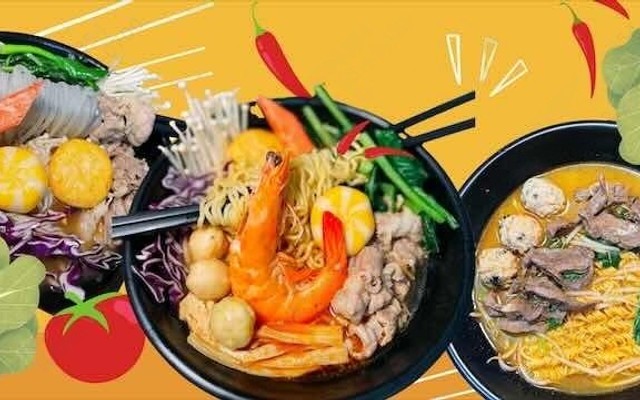 Miến Thái & Mỳ Thái Chua Cay - Bếp Mẹ Mon