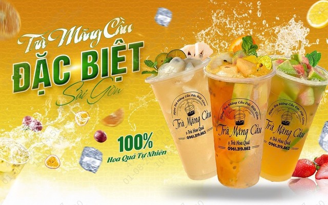 Tiệm Trà Mãng Cầu Đặc Biệt Sài Gòn - Nguyễn Cơ Thạch