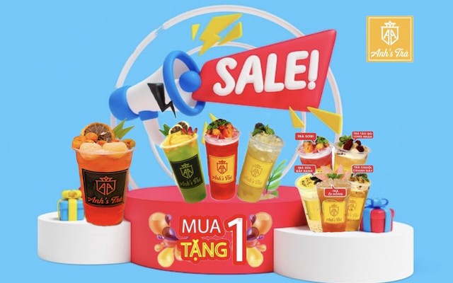 Trà Sữa Anh Trà - Trà Trái Cây & Coffee - Đường Số 7
