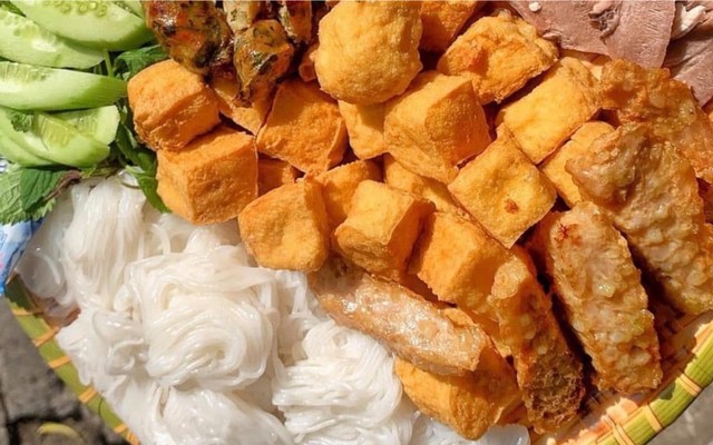 Bún Đậu Mắm Tôm Hàng Khay 05 - Lê Hồng Phong