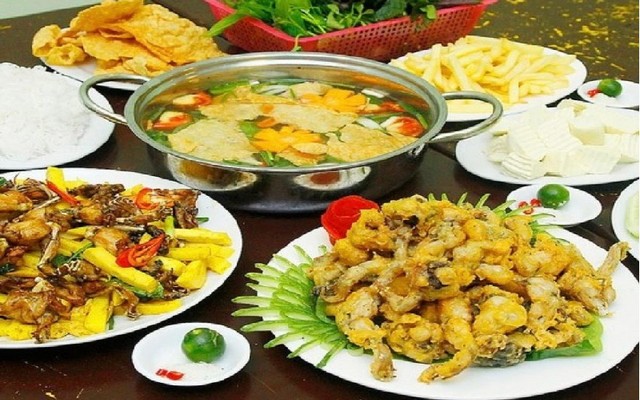 Lẩu Ếch Thu Ngân - Các Món Về Ếch