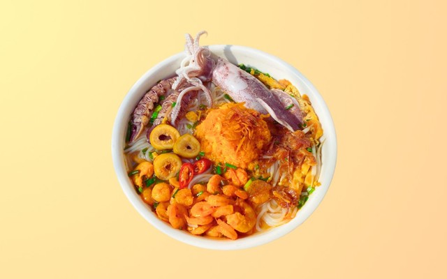 Bún Hải Sản - Đạm Quán