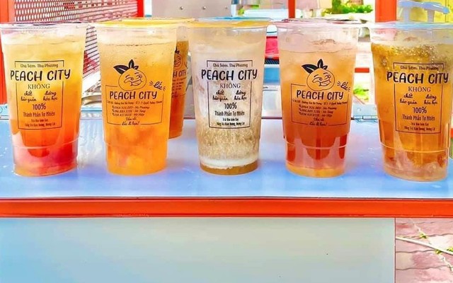 Trà Đào Dầm Peach City - Láng Hạ