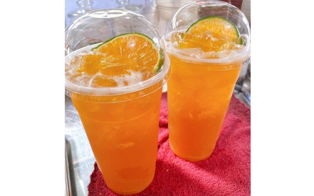 Trà Sữa HA! - Sữa Chua Dâu Tây & Hồng Trà Tắc Xí Muội - Chung Cư Starlight