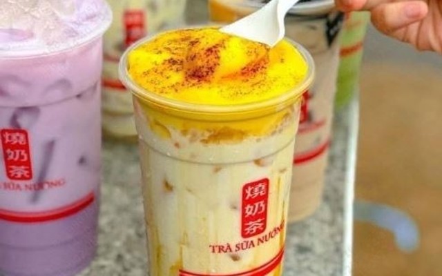 Trà Sữa Nướng - Trà Sữa Kem Trứng Nướng - Ấp Bắc