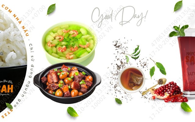 SaH - Cơm Văn Phòng & Trà Trái Cây - Bàu Cát 1