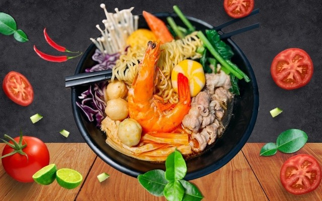 Mỳ Chua Cay Tomyum & Nộm Chân Gà Sốt Thái - Nguyễn Khánh Toàn