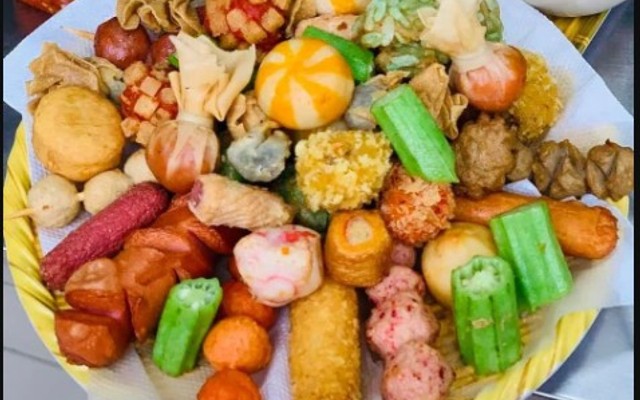 Ăn Vặt Gấu - Bánh Tráng & Cá Viên Chiên