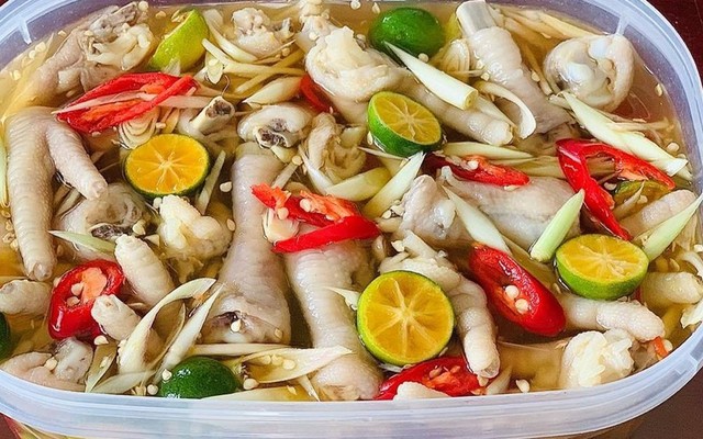 Chân Gà Sốt Thái Trà My - Hoàng Tam Kỳ