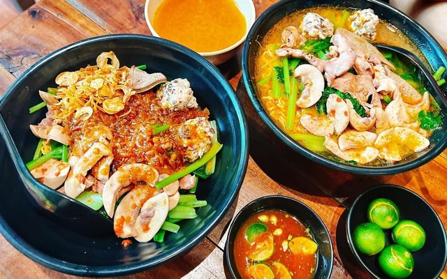 Mỳ Chua Cay Tim Cật - Mộ Lao