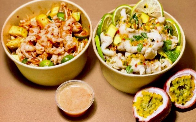 Chân Gà Cô Bốn - Chân Gà Rút Xương Sốt Thái & Ngâm Sả Tắc