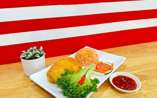 Cơm Gà Xối Mỡ ANDY - Cơm Đỏ Hạt Đậu Gà Lá Cà Ri - 62 Phan Đăng Lưu