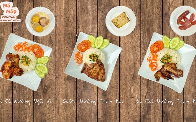 Cơm Tấm Chả Tôm Khô Nướng - 69 Ngô Quyền