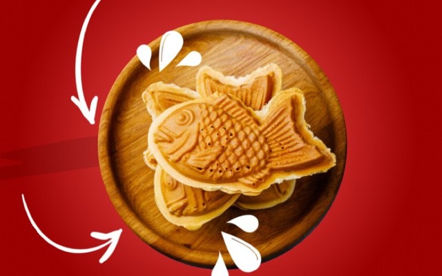 Tiệm Bánh Cá Taiyaki Nhà Miu Miu - Bánh Đồng Xu 10 Won & Lạp Xưởng Nướng Đá - 349 Trưng Nữ Vương