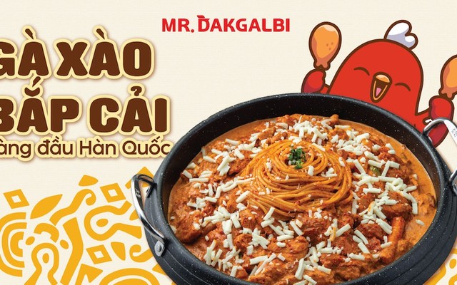 Mr. Dakgalbi - Gà Xào Bắp Cải - GiGa Mall