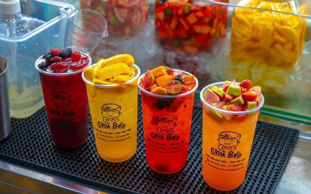 Trà Trái Cây & Cá Viên Chiên - Tiệm Trà Chú Béo - Thủ Khoa Huân