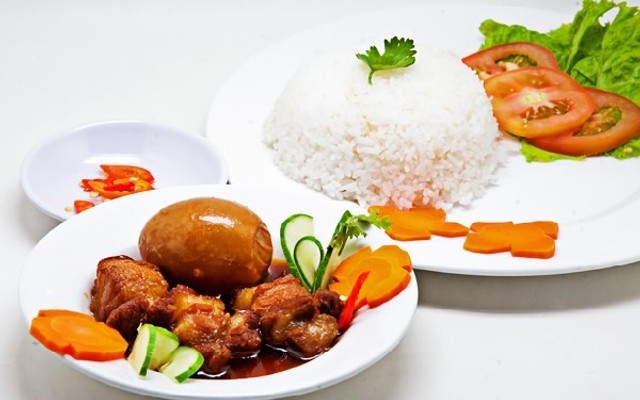 Cơm Trưa Linh Tuấn - Cơm Thịt Luộc Đậu Rồng Mắm Chua - Hương Lộ 2