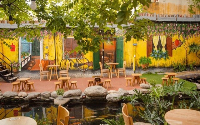 Vườn Koi - Trà Sữa - Núi Thành