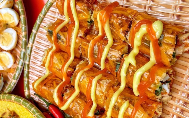 Bánh Tráng Trộn - Giang Bình Định