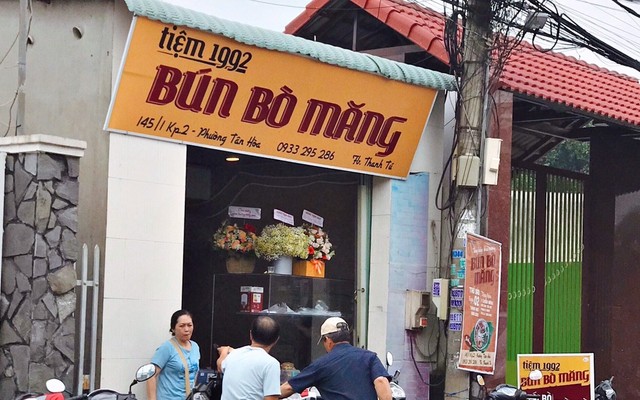 Tiệm 1992 - Bún Bò Măng - Quốc Lộ 1A