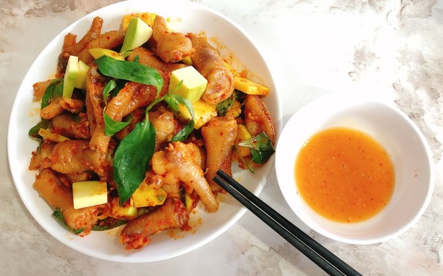 Chân Gà Sốt Thái Chez Lee - Ăn Vặt - Hố Nai