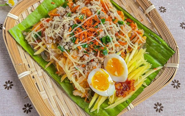 Bánh Tráng Thịt Bằm - Tân Khai