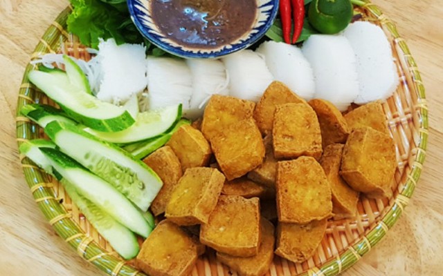 Bún Đậu Mỡ Mỡ - Mỳ Trộn  - Mai Dịch