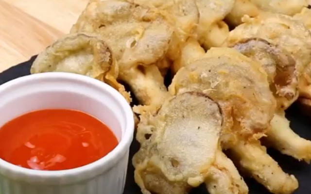 Nấm Bào Ngư Chiên Giòn  - Đồ Ăn Vặt Chay  - Hoà Bình 