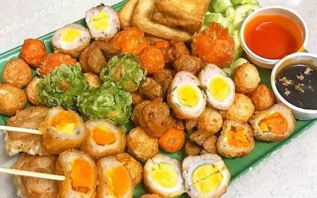 Ăn Vặt Hày Ngộ  - Cá Viên Chiên, Bánh Tráng Trộn & Chân Gà Sả Tắc  - Khuông Việt
