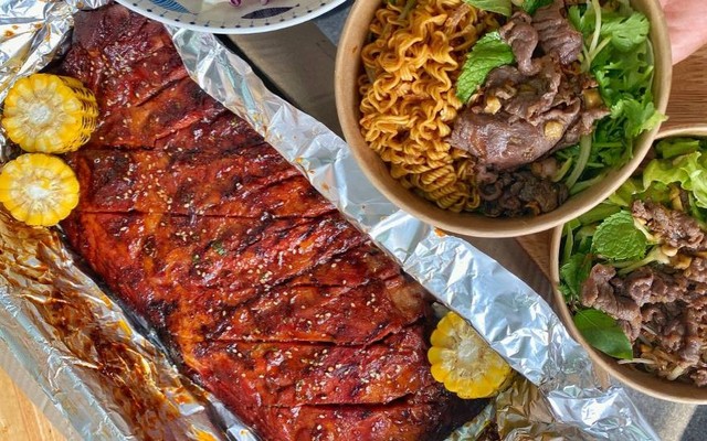 Phương Nam - Sườn BBQ, Miến trộn - Thái Hà