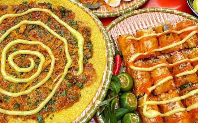 Bánh Tráng Trộn Đồ Ăn Vặt 3 Con Cá - Bánh Tráng Trộn - Hàng Trống