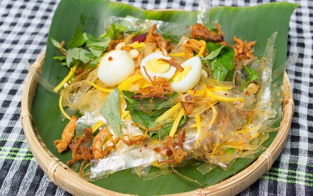 Ăn Vặt LandMark - Da Cá Trứng Muối & Trà Đào - Điện Biên Phủ