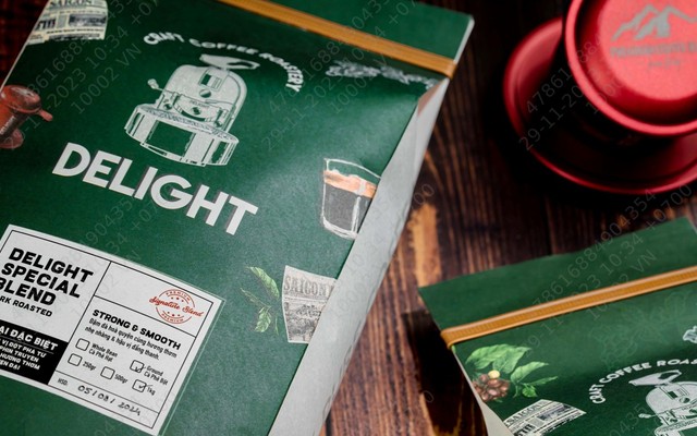 DELIGHT Coffee Mart - Cà Phê Hạt Đóng Gói