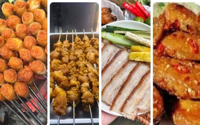 Bếp Nhà Đô Jun - Bánh Tráng Heo Quay & Chả Tôm - Trấn Vũ