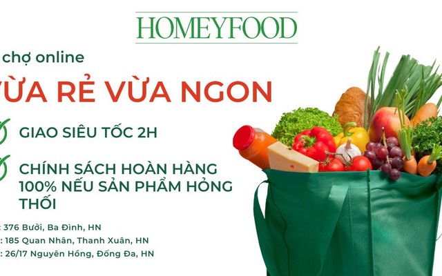Homey - Hoa Quả & Rau Củ Sạch - Vĩnh Phúc