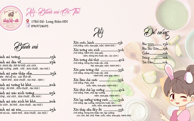 Cô Thỏ Food - Bánh Mì & Xôi - Bồ Đề