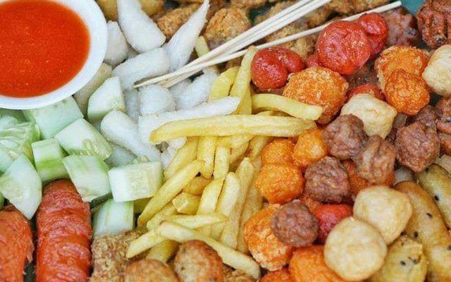 Ăn Vặt Bé Mun - Cá Viên Chiên & Nước Sâm