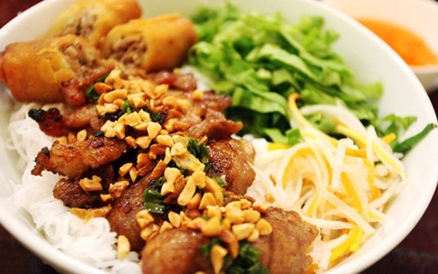 Bún Thịt Nướng Bố Già - Lương Thế Vinh