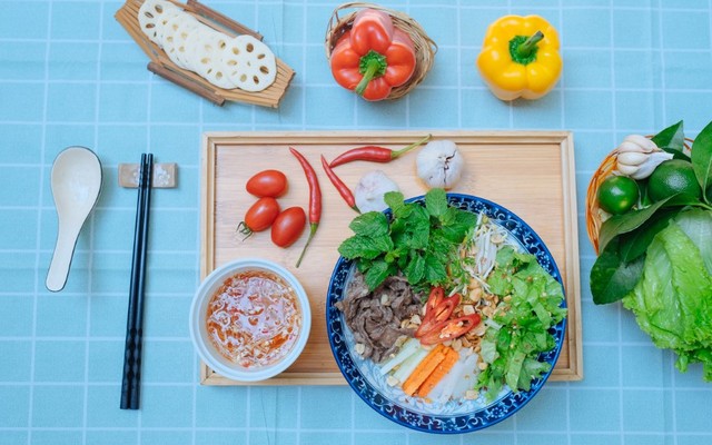 Bún Trộn Gỏi Cuốn Choén Đây Rồi - Ẩm Thực Miền Tây - Phố Nguyễn Phúc Lai